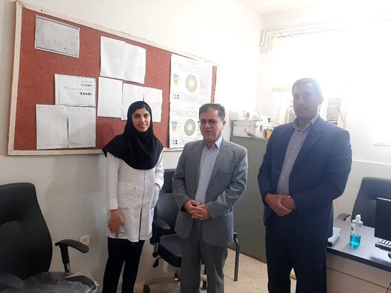 بازدید مدیر شبکه از مراکز سیرمند و گهکم 
